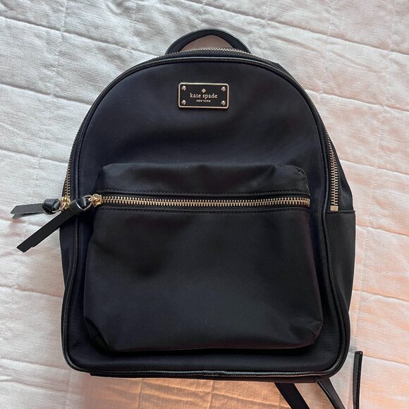 Kate Spade Mini Black Backpack